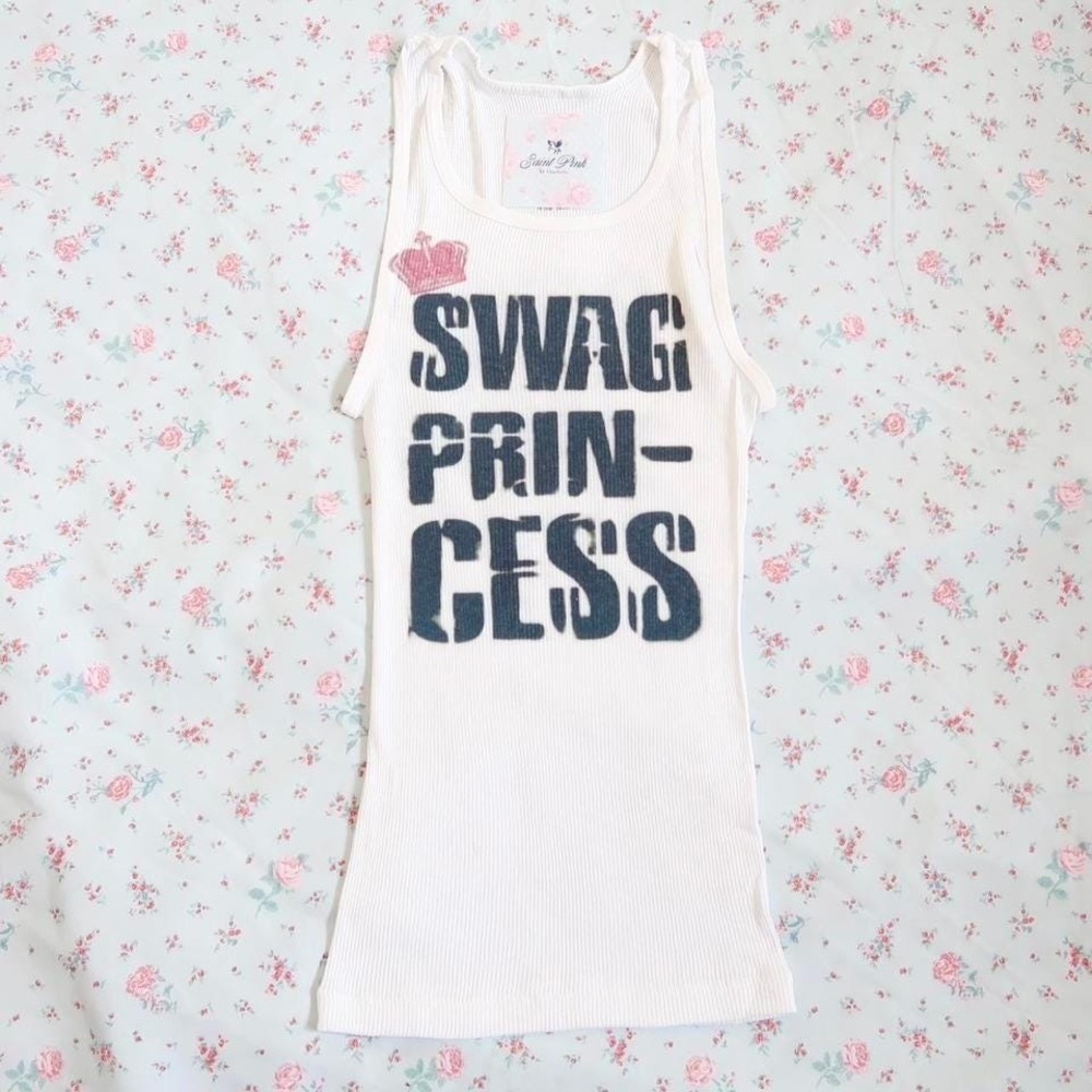 y2k swag princess graphic tank 2010s swag era